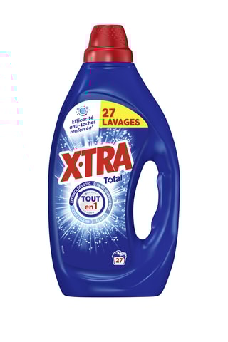 3 x Lessive Total 4+1 XTra - 27 lavages - 1,215 l