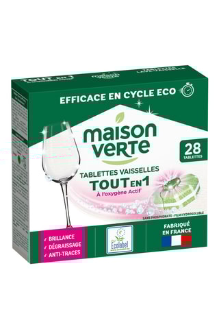 4 x 28 tablettes Oxygène Actif Maison Verte