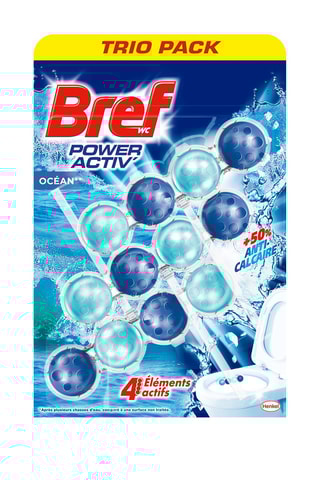 9 x 3 blocs WC Power Activ' Océan Bref - 3 x 50 g