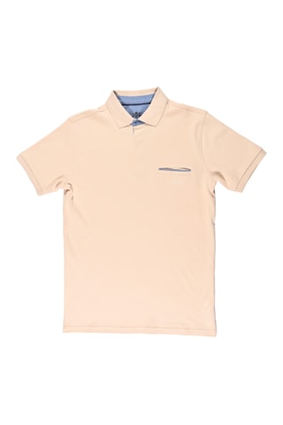 Polo regular fit Tikar - Beige