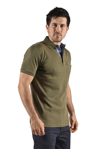 Polo regular fit Tikar - Caqui