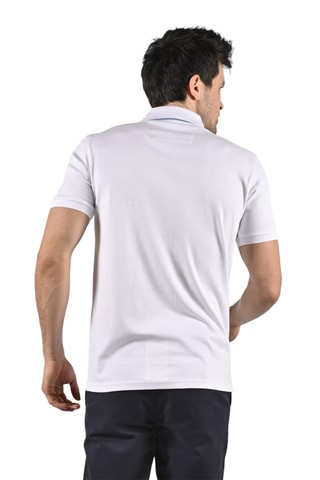 Polo regular fit Tikar - Blanco