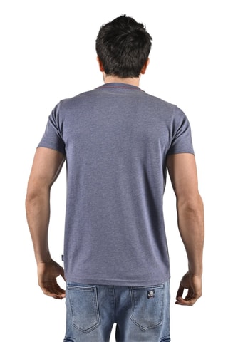 Camiseta - Gris y rojo