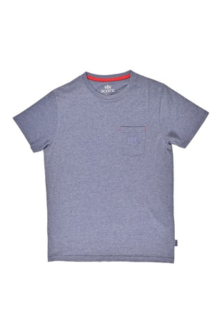 Camiseta - Gris y rojo