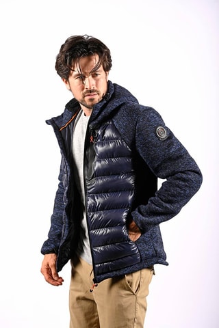 Chaqueta con capucha Energic  - Azul