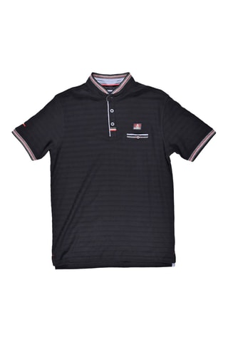 Polo Facto  - Rojo, negro y blanco