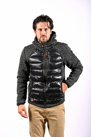 Chaqueta con capucha Energic  - Negro
