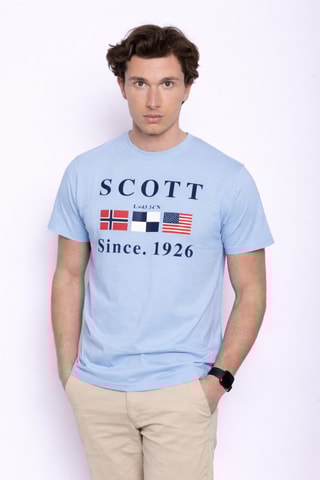 Camiseta Nogal - Azul