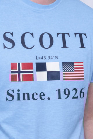 Camiseta Nogal - Azul