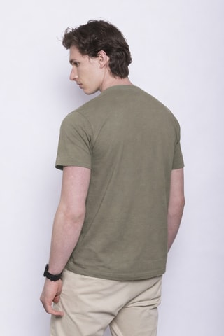 Camiseta Nogal - Caqui