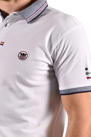 Polo regular fit Tinek - Blanco
