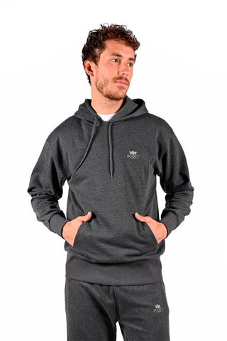 Sudadera con capucha Kangou  - Gris oscuro