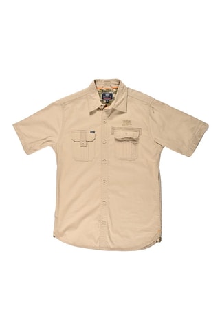 Camisa regular fit Laser  - Beige