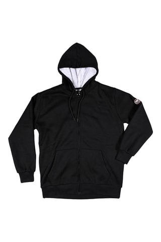 Cárdigan con capucha Sherpor  - Negro