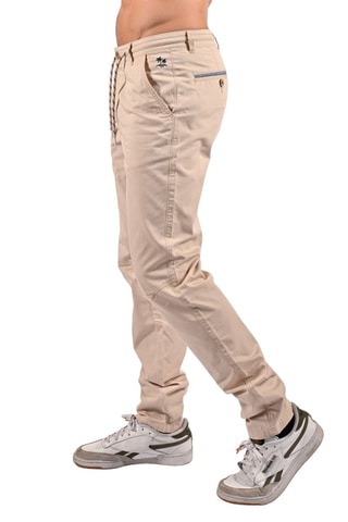 Pantalón chino Bako  - Beige
