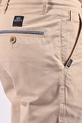 Pantalón chino Bako  - Beige
