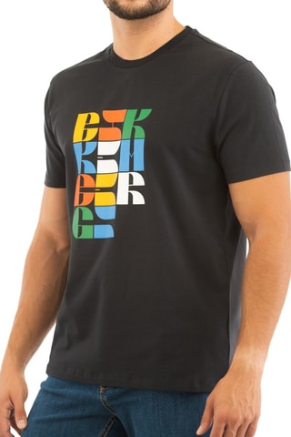 Camiseta - Verde, amarillo y gris