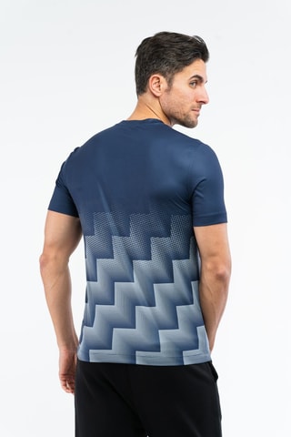 Camiseta - Blanco, negro y rojo