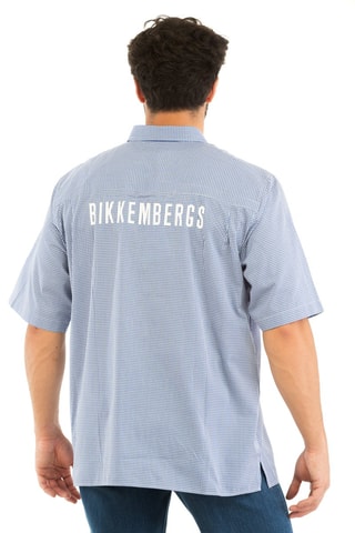 Camisa - Blanco y azul