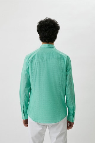 Camisa slim fit - Verde