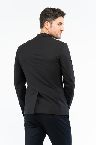 Chaqueta de lana - Negro