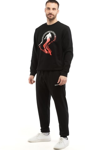 Sudadera y pantalón de chándal - Negro