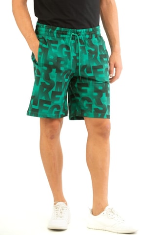 Bermudas - Negro y verde