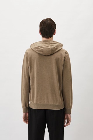 Sudadera con capucha - Beige