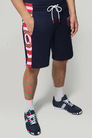 Bermudas - Blanco, rojo y azul