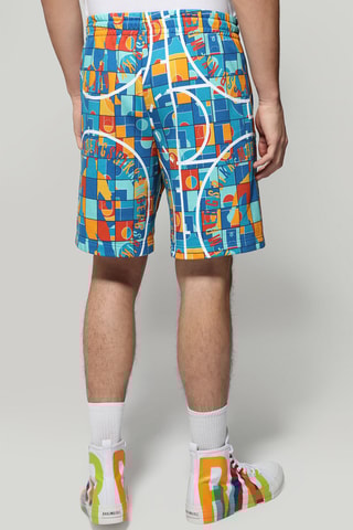 Bermudas - Rojo, azul y amarillo