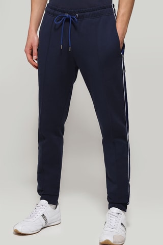 Pantalón de chándal - Blanco y azul