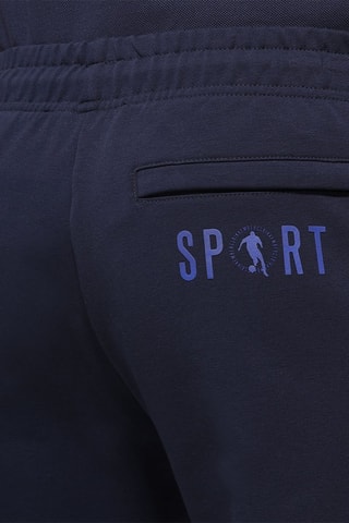 Pantalón de chándal - Blanco y azul