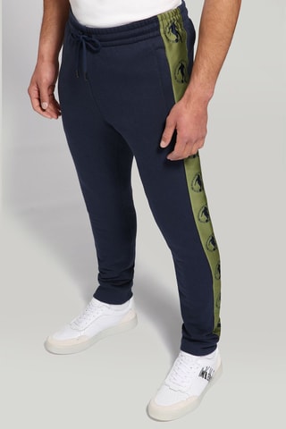 Pantalón de chándal - Azul y verde