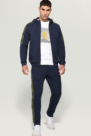 Pantalón de chándal - Azul y verde