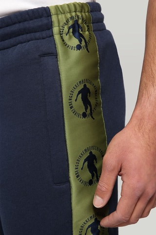 Pantalón de chándal - Azul y verde