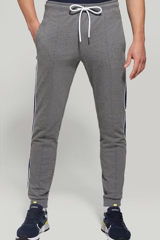 Pantalón de chándal - Blanco, azul y gris