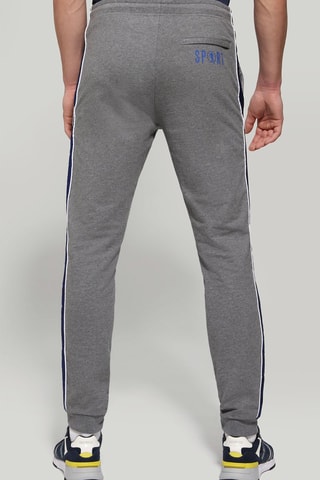 Pantalón de chándal - Blanco, azul y gris