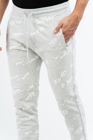 Pantalón - Blanco y gris