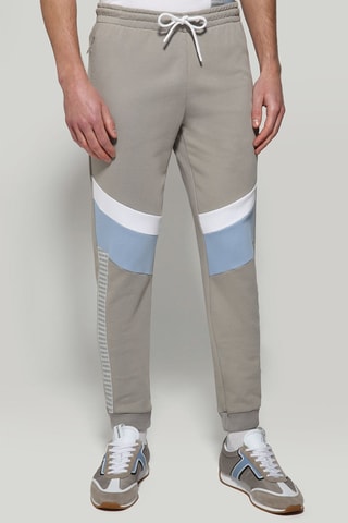 Pantalón de chándal - Blanco, azul y gris