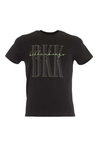 Camiseta - Negro, verde y gris