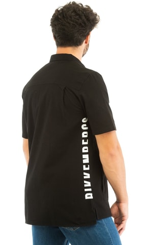 Camisa de lino - Blanco y negro