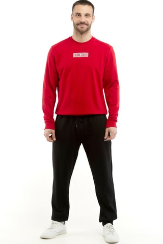 Sudadera y pantalón - Rojo