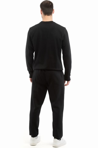 Sudadera y pantalón de chándal - Negro