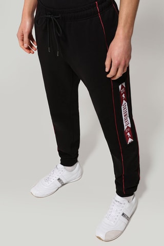 Pantalón de chándal - Blanco, negro y rojo