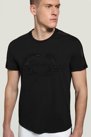 Camiseta slim fit - Negro