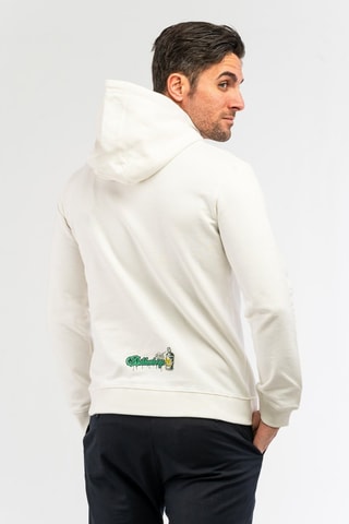 Sudadera con capucha - Blanco y negro