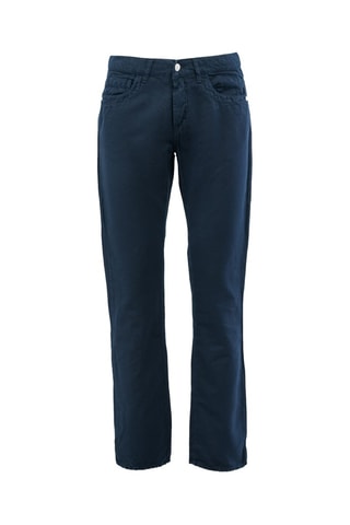 Vaquero de lino - Azul