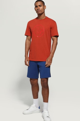 Camiseta - Rojo y naranja