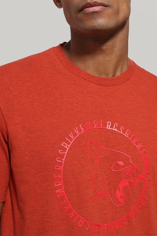 Camiseta - Rojo y naranja