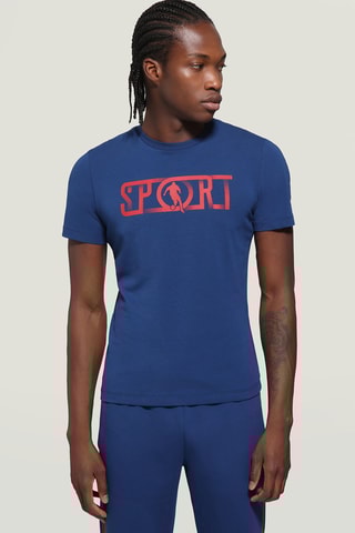 Camiseta - Rojo y azul
